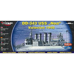 DD-343 USS 'Noa' June 1937 - 1:400e - Mirage Hobby