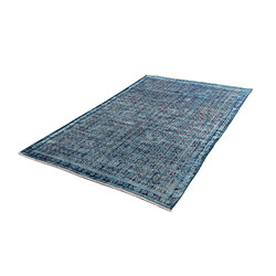 Vidal Tapis de laine 279x172 Bleu Vintage Royal