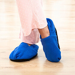 Avis Shop Story SHOP-STORY - HOT SOX BLUE : Chaussons Chauffants Micro-Ondes