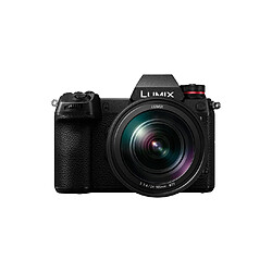 Appareil photo hybride Panasonic Lumix S1 + S 24 105mm f 4 Macro OIS noir