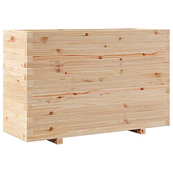 vidaXL Jardinière 110x40x72 cm bois de pin massif