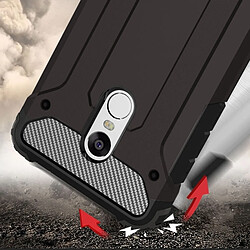 Acheter Wewoo Coque renforcée noir pour Xiaomi Redmi Note 4 Armure Tough TPU + PC Combinaison