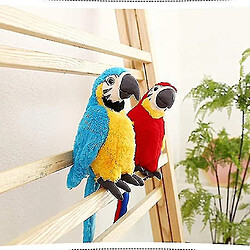 Avis Universal Ara perroquet peluche, oiseau rouge peluches animaux peluches jouets poupées cadeaux pour les enfants