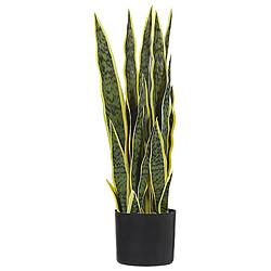 Beliani Plante artificielle SNAKE PLANT 63 cm