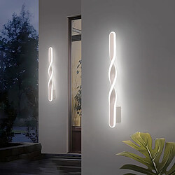 Stoex Applique Murale D'Intérieur Moderne Applique Murale Led Lampe Murale À Bande Créative Pour Chambre À Coucher, Salon, Couloir,6000K