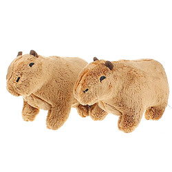 Universal Capybara rongeur peluche mignon dessin animé animal poupée peluche douce ornement