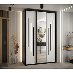 Abiks Meble Armoire DAVOS 9 À Portes Coulissantes 235,2/150/45 3 Portes