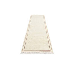 Avis Vidal Tapis de couloir en laine 300x81 beige Darya