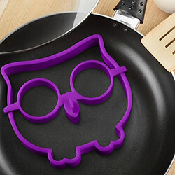 Totalcadeau Moule hibou oeuf sur plat chouette