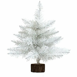 Paris Prix Sapin à Poser Déco Blooming 27cm Blanc