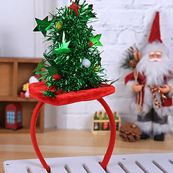 Mini arbre de Noël avec bandeau étoile rouge pas cher