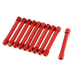 Colonne d'entretoise en aluminium d'entretoise pour 10pc hexagonale pour l'avion RC Quadcopter 45V FPV