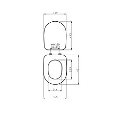 Avis Kiamami Valentina ARETUSA CESAME COULEUR CHAMPAGNE SIÈGE DE TOILETTE COMPATIBLE