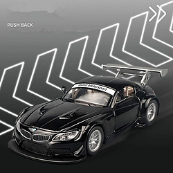 Universal 1: 32 BMW Z4 Coupé Coupé Modèle en alliage Moulé sous pression Métal Jouet Voiture Modèle Collection Simulation Voiture Jouet Cadeau pour les enfants(Le noir) pas cher