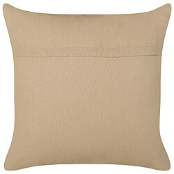 Acheter Beliani Lot de 2 coussins DESALIX Jute 45 x 45 cm À rayure Beige