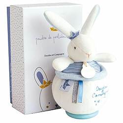 Peluche musicale Perlidoudou Lapin matelot - Doudou et compagnie