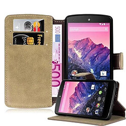 Cadorabo Coque LG Google NEXUS 5 Etui en Brun