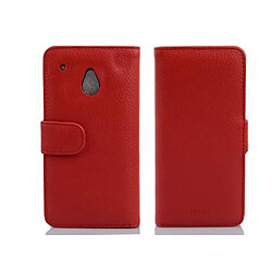 Cadorabo Coque HTC ONE M4 MINI Etui en Rouge