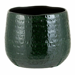 Paris Prix Cache-Pot Design Ceramika 18cm Vert