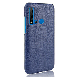 Avis Wewoo Coque PC + PU antichoc à texture de crocodile pour Huawei P20 lite 2019 / Huawei nova 5i bleu