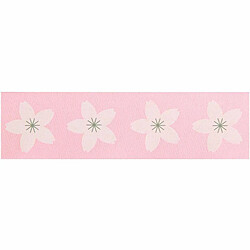 Rico Ruban de taffetas rose - motif Sakura