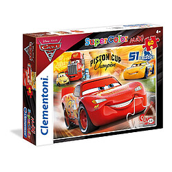 Clementoni - 26424 - Supercolor Puzzle - Cars 3 - 60 Pièces - Disney