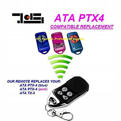 GUPBOO Télécommande Universelle de Rechange Contrôleur portable compatible ATA PTX-4 PTX4