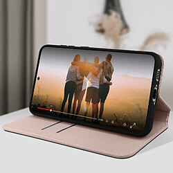 Acheter Avizar Housse pour Samsung Galaxy S23 Clapet Porte-carte Support Vidéo rose