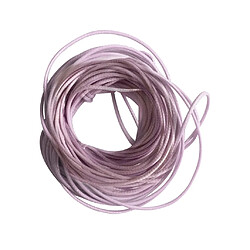 10m Ciré Nylon Coton Fil Chaîne De Cordon Tissu En Forme De Bijoux 1.5mm Violet