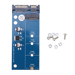 Carte Adaptateur M.2 Ou MSATA Vers PCIE 3.0, Prise En Charge Du SSD MSATA Pleine Taille, Bleu