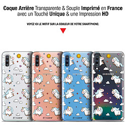 Avis Caseink Coque Pour Samsung Galaxy A70 (6.7 ) [Gel HD Collection Fantasia Design Licorne In the Sky - Souple - Ultra Fin - Imprimé en France]