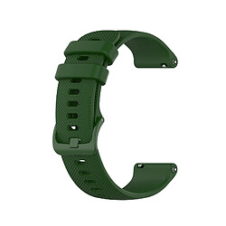 Bracelet de montre de remplacement pour Garmin Vivoactive 4S / Vivomove 3S Accessoires de montre Vert Fronce