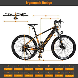 Avis Vélo électrique FAFREES KRE27.5-S Mountain Batterie 36V 250W 10Ah Maximum speed 25km/h Orange