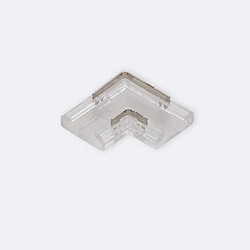 Ledkia Connecteur HIPPO Angle pour Ruban LED 24/48V DC SMD&COB IP20 Largeur 10mm 10 mm