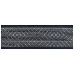 Beliani Tapis bleu marine 80 x 240 cm CHARVAD