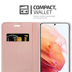 Cadorabo Coque Samsung Galaxy S21 5G Etui en Rose pas cher