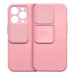 Avis Coque Cam Slide couleur Rose Pour iPhone 14 Pro Little Boutik©