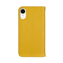 Avis Wewoo Housse Coque Pour iPhone XR Litchi Texture Etui à rabat horizontal en cuir avec support et fentes cartes Jaune