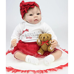 Acheter Universal Renaissance Baby Doll Wharf Silicone souple 55 cm Réalité poupée nouvelle fille mariée