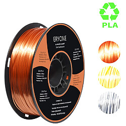 Acheter None Filament PLA soie ERYONE pour imprimante 3D 1 kg (2,2 lbs)/bobine - Rouge Cuivre