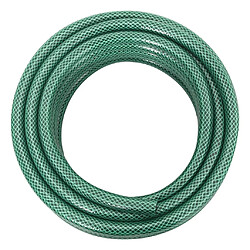 vidaXL Tuyau d'arrosage vert 0,5" 10 m PVC