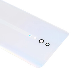 Acheter Wewoo Couverture arrière pour OPPO Reno Z Blanc