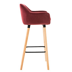 Acheter Non Tabouret de bar Grant velours