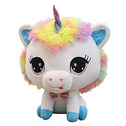 Acheter Arc-en-licorne En Peluche En Peluche Doux Jouets En Peluche Pour Enfants Fille Cadeaux D'anniversaire Bleu