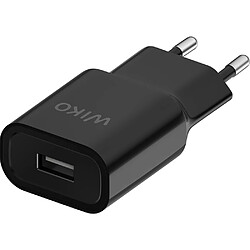 Avis Chargeur maison rapide 10W + Câble USB A/USB C 1 m Noir Wiko