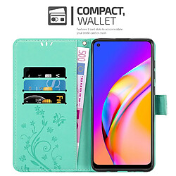 Cadorabo Coque Oppo A94 5G Etui en Turquoise