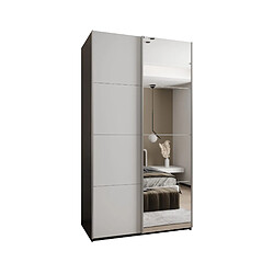 Abiks Meble Armoire à portes battantes Lux 3 245,5/130/64 2 portes