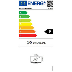 Avis Écran KEEP OUT XGM22Kit 21,5" 75 Hz