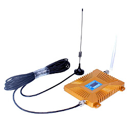 Amplificateur De Signal Mobile Avec Antenne Ventouse Or Pour Maison Et Bureau YONIS