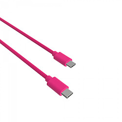 Jaym Câble USB-C vers Type-C 3A - 1,5 mètres - Collection POP - Rose